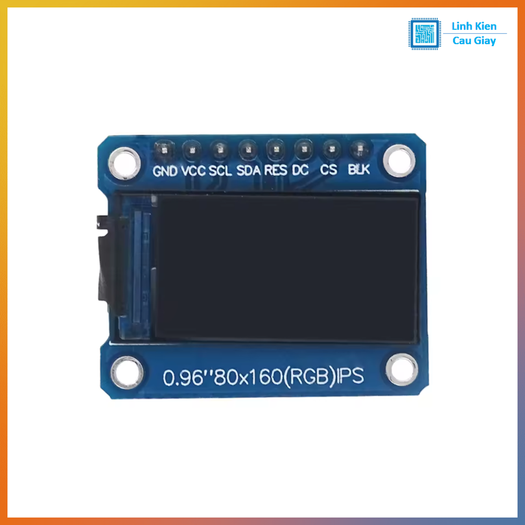 Màn hình LCD TFT 0.96 Inch Giao tiếp SPI