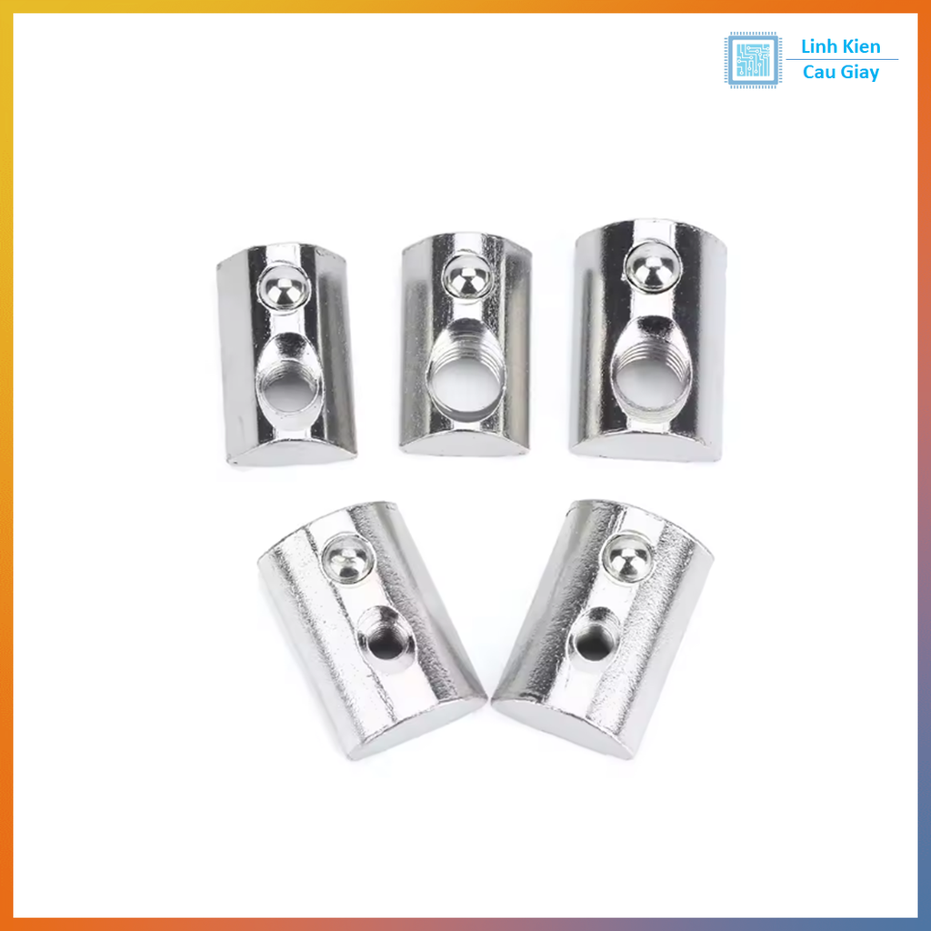 Trượt Bi Nhôm Định Hình 2020 (Chuẩn EU)