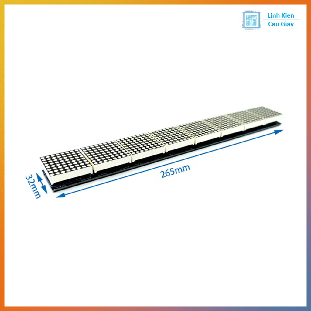 Module Hiển Thị 8 Led Ma Trận MAX7219
