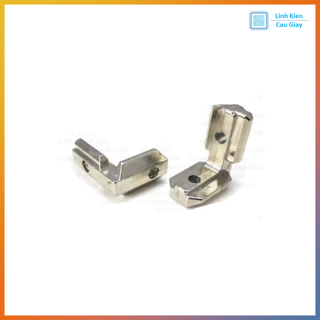 Ke Góc Vuông Chìm Nhôm 4040 - M6