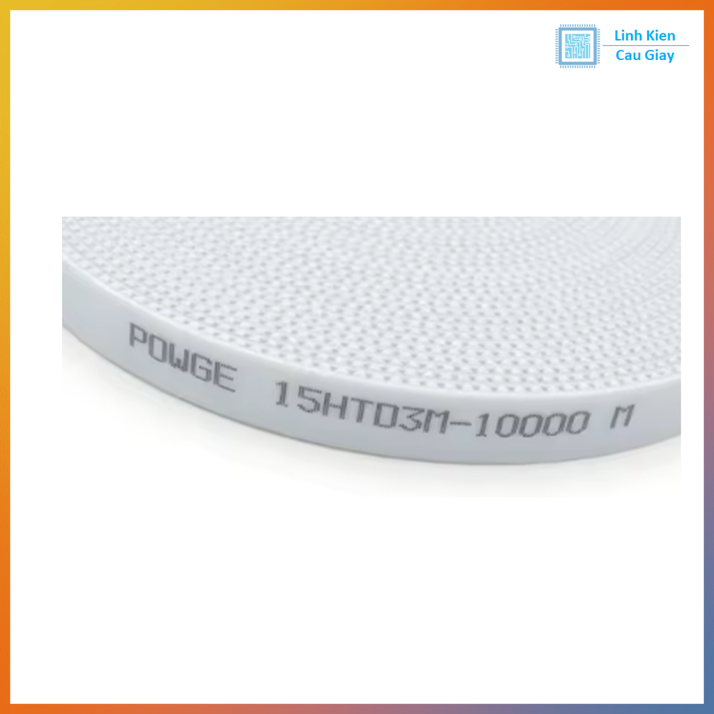 Dây đai răng Dây Curoa 3M (Giá 1 mét) Bản rộng