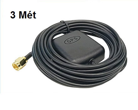 Anten GPS 1575.42Mhz SMA Đực dài 3M