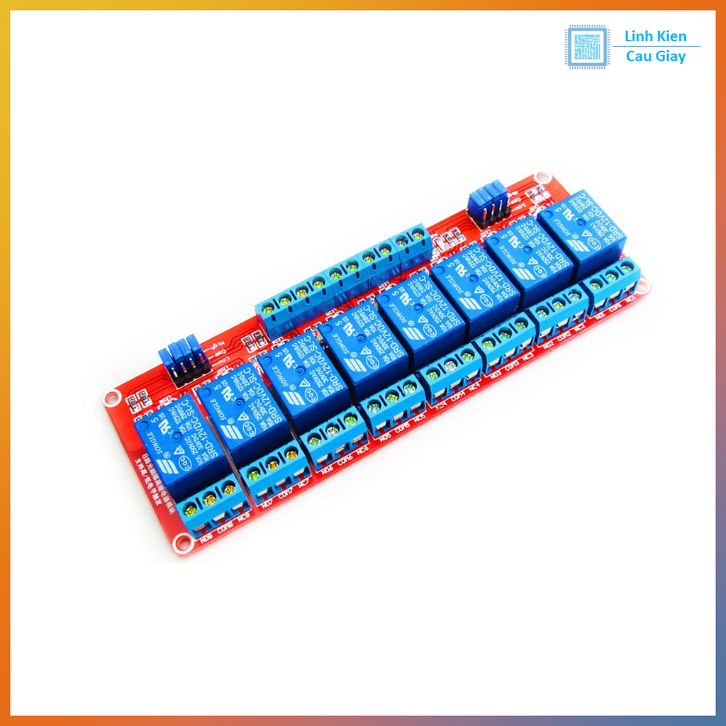 Module 1/2/4/8 Relay 12V Có Opto Cách Ly
