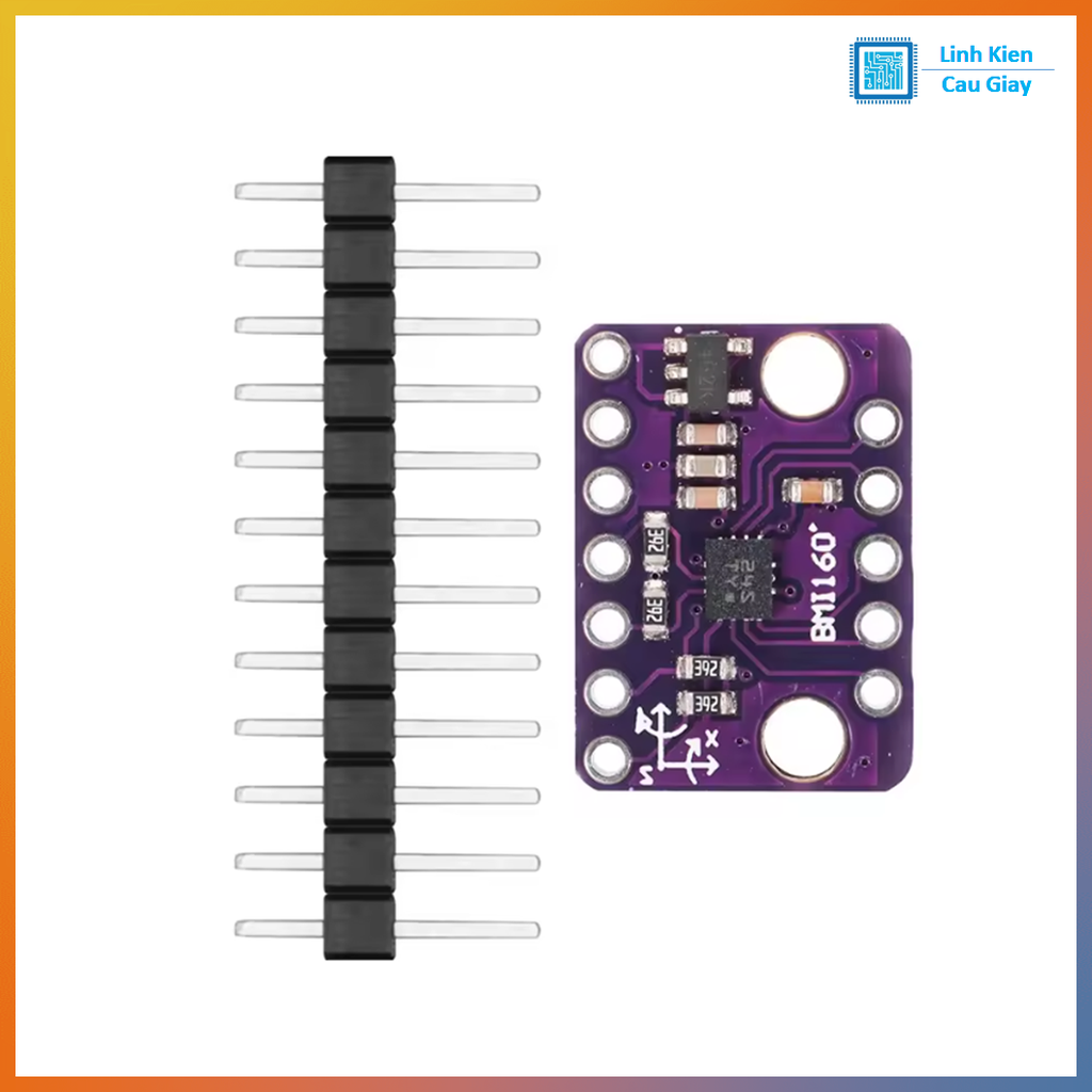 Module cảm biến gia tốc con quay 6 trục GY-BMI160