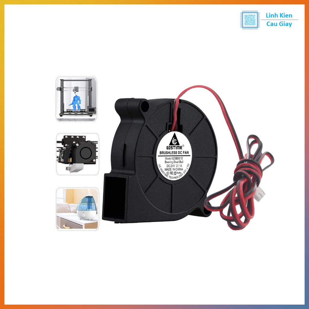 Quạt hút con sò 5015