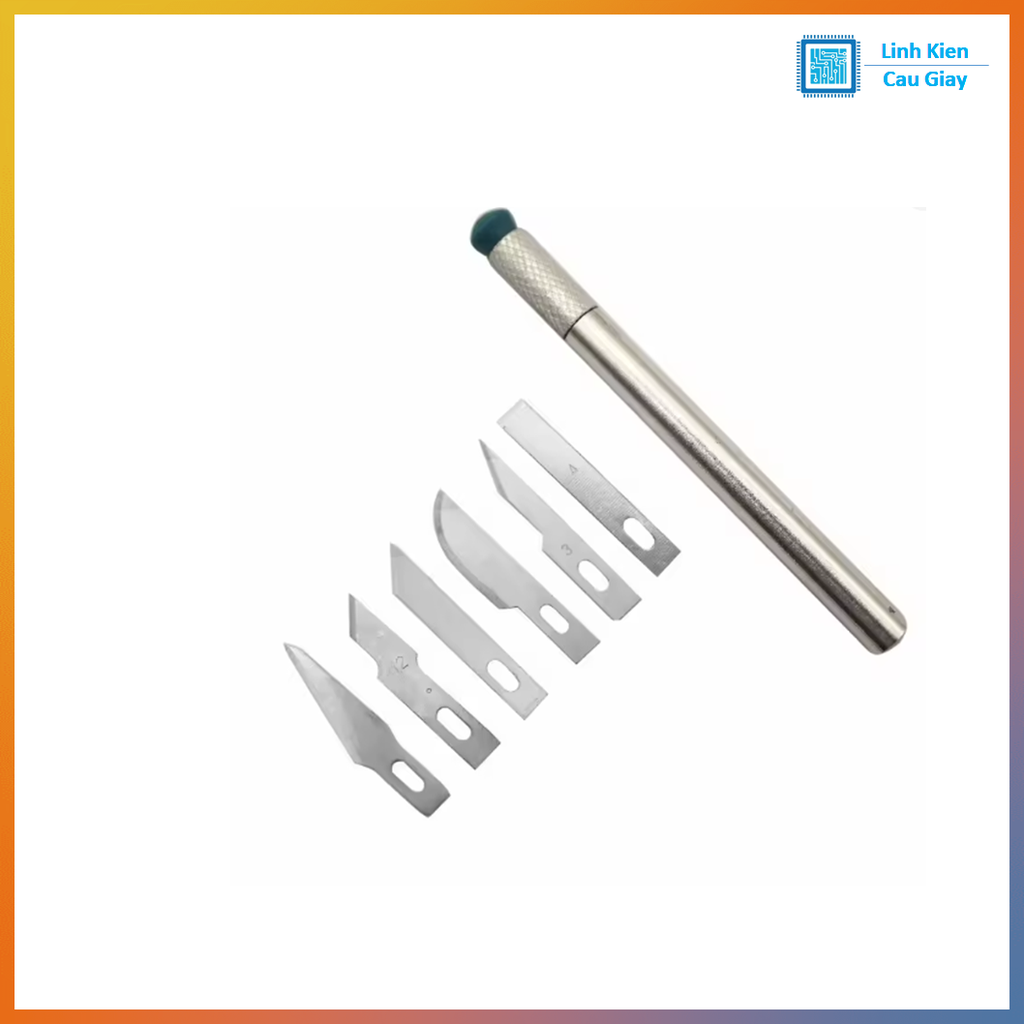 Bộ dao khắc, trổ điêu khắc 7 chi tiết