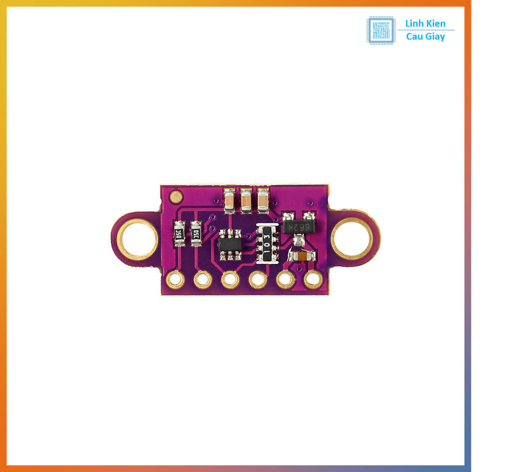 Cảm biến khoảng cách ToF GY-530 (VL53L0X) – I2C 0x29, 2m, 1 mm