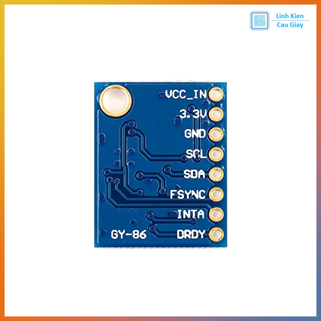 Module Cảm Biến 10 DOF Bậc Tự Do GY-86 MPU6050 + HMC5883L + MS5611
