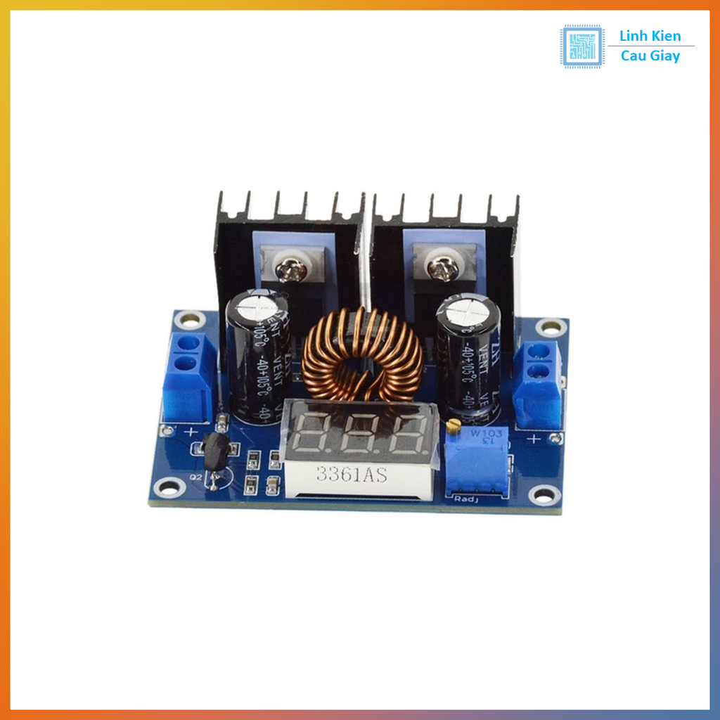 Module Hạ Áp DC-DC XL4016 200W 8A Hiển thị Led