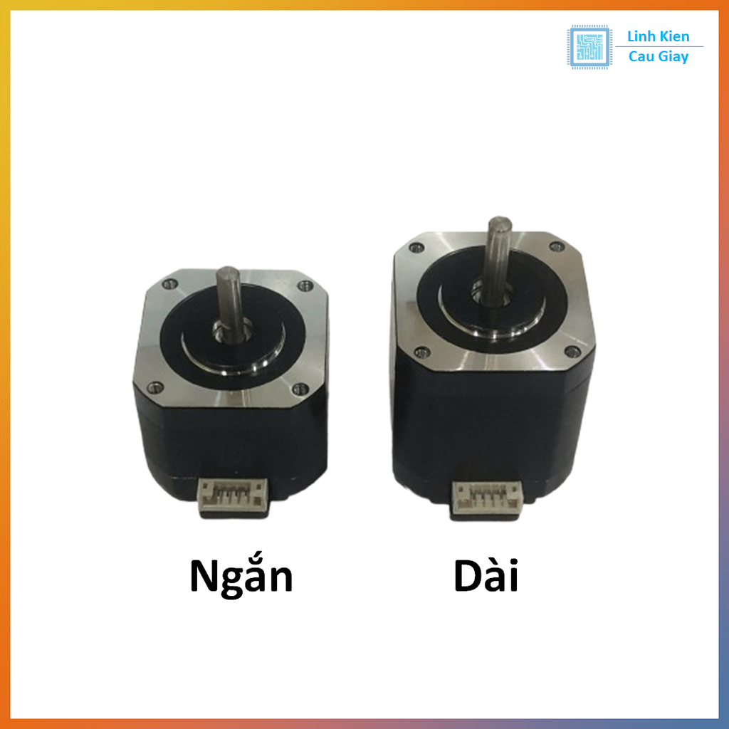 Động cơ step size 42 ngắn (NEMA17HS3401S)