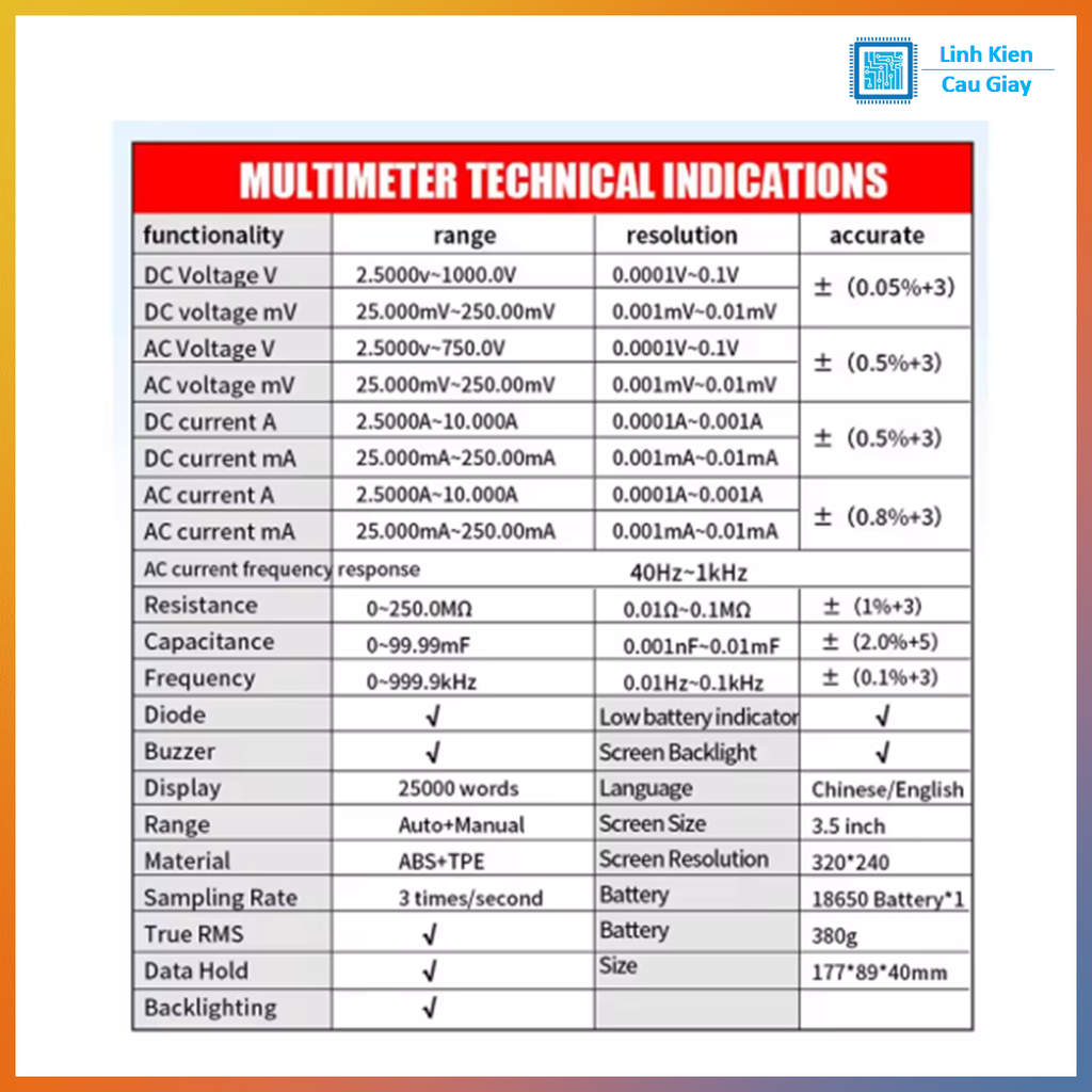 Máy hiện sóng cầm tay Oscilloscope ZOYI ZT-703S 3 trong 1 kênh đôi 50MHz