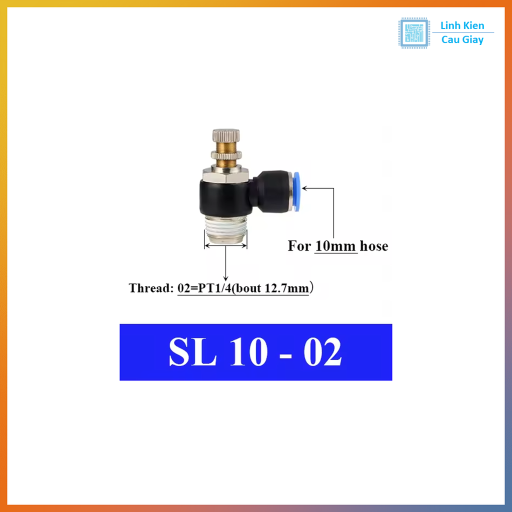 Van tiết lưu ống phi 10 (SL10)