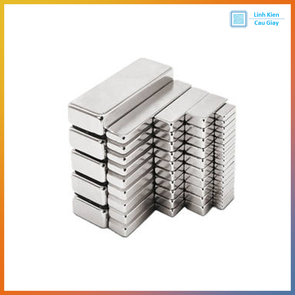 Nam châm chữ nhật đất hiếm nhiều kích thước