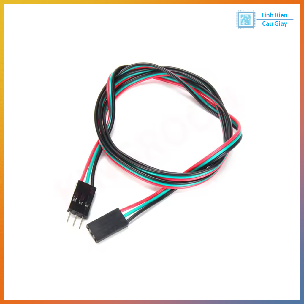 Dây điện DuPont 3P Đực - Cái dài 70 cm