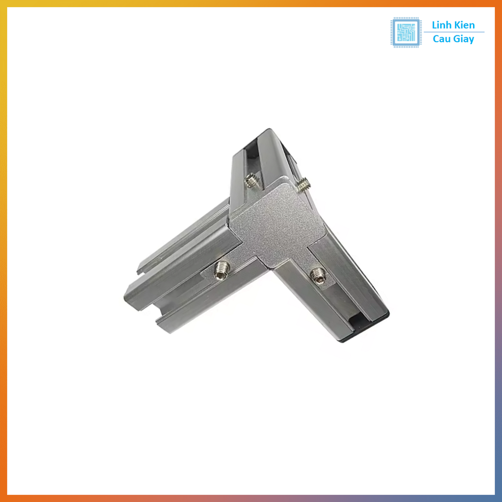 Ke 3 Góc Nhôm Định Hình 2020, 3030, 4040 (Màu trắng)