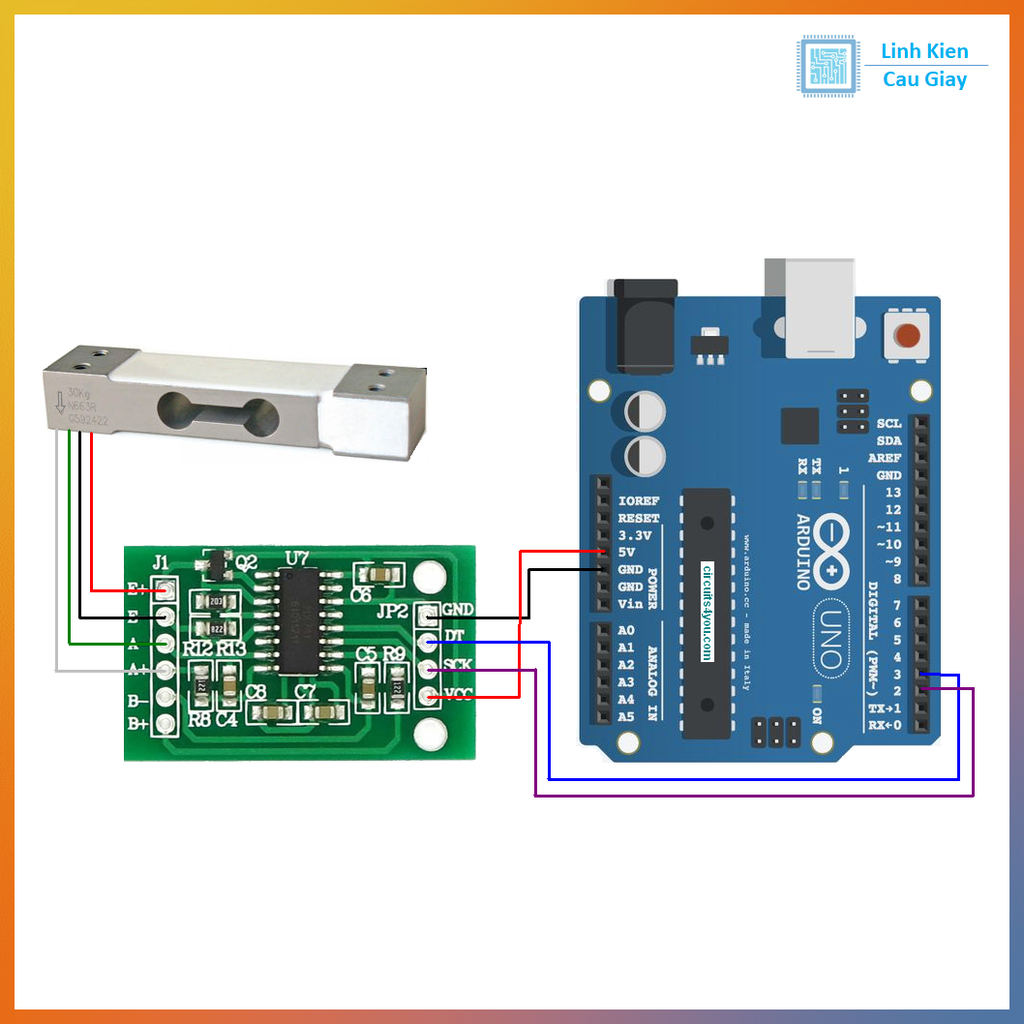 Cảm biến loadcell 1kg