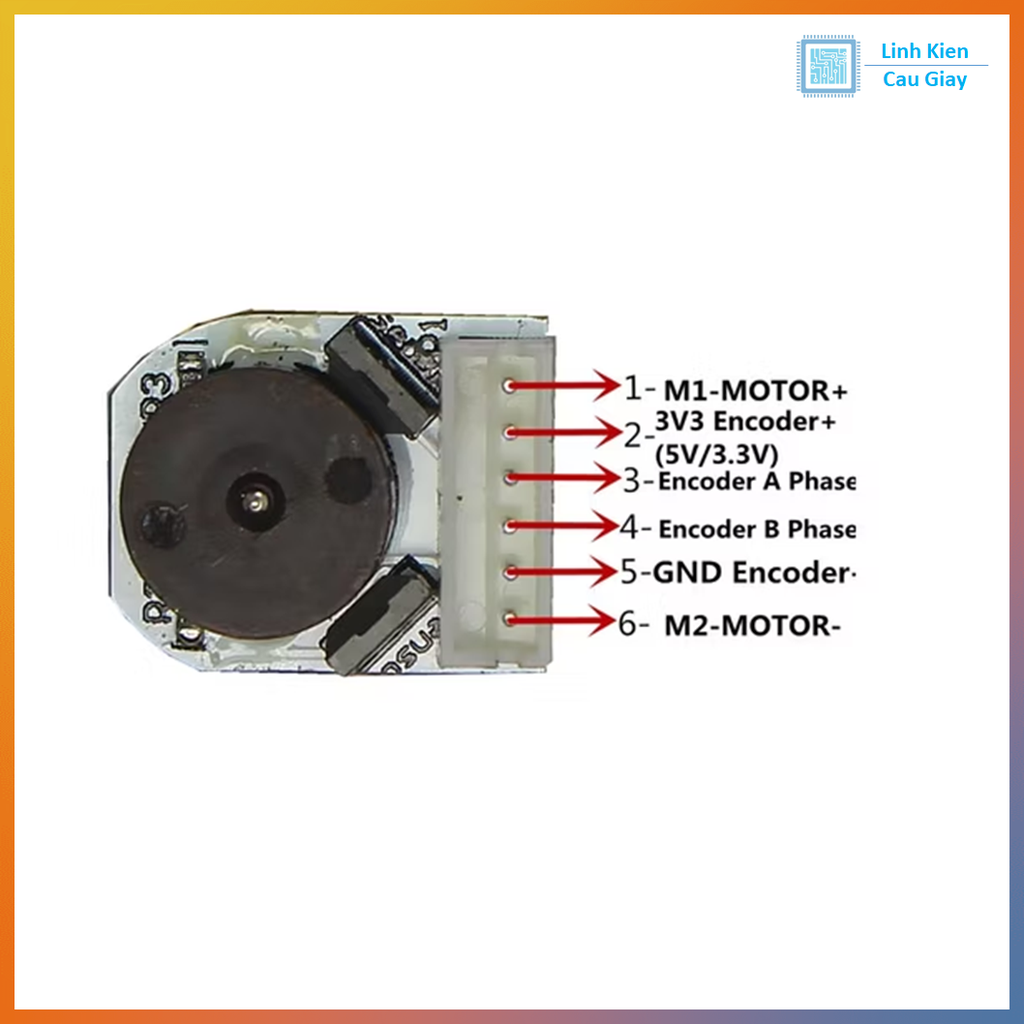 Động Cơ DC Giảm Tốc Servo GA12-N20 12V
