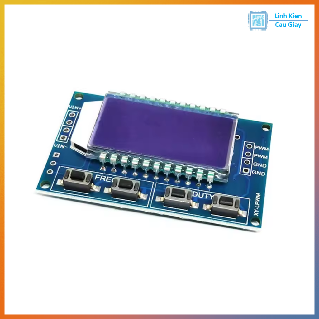 Module tạo xung PWM 2 kênh hiển thị LCD