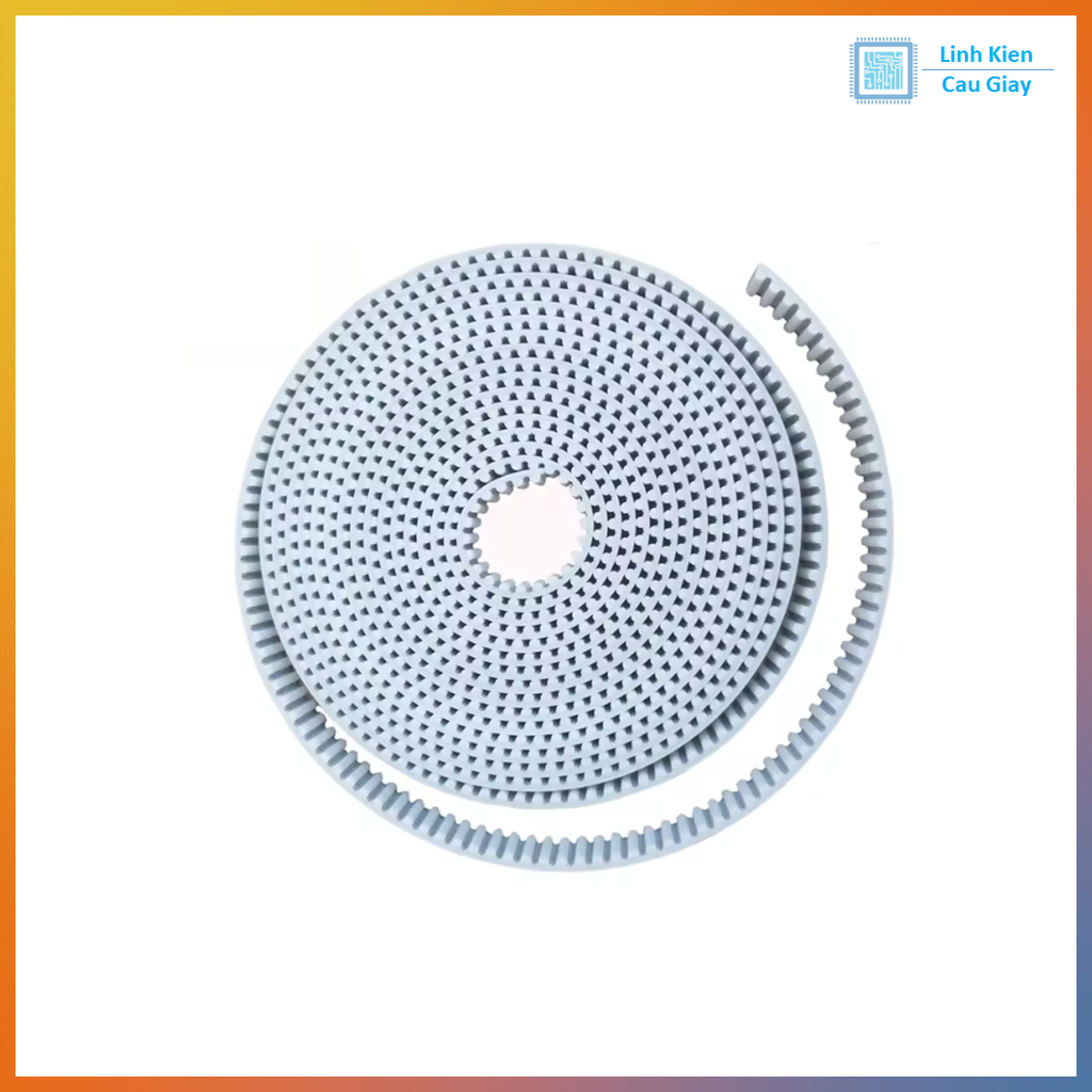 Dây đai răng Dây Curoa 5M (Giá 1 mét) Bản rộng