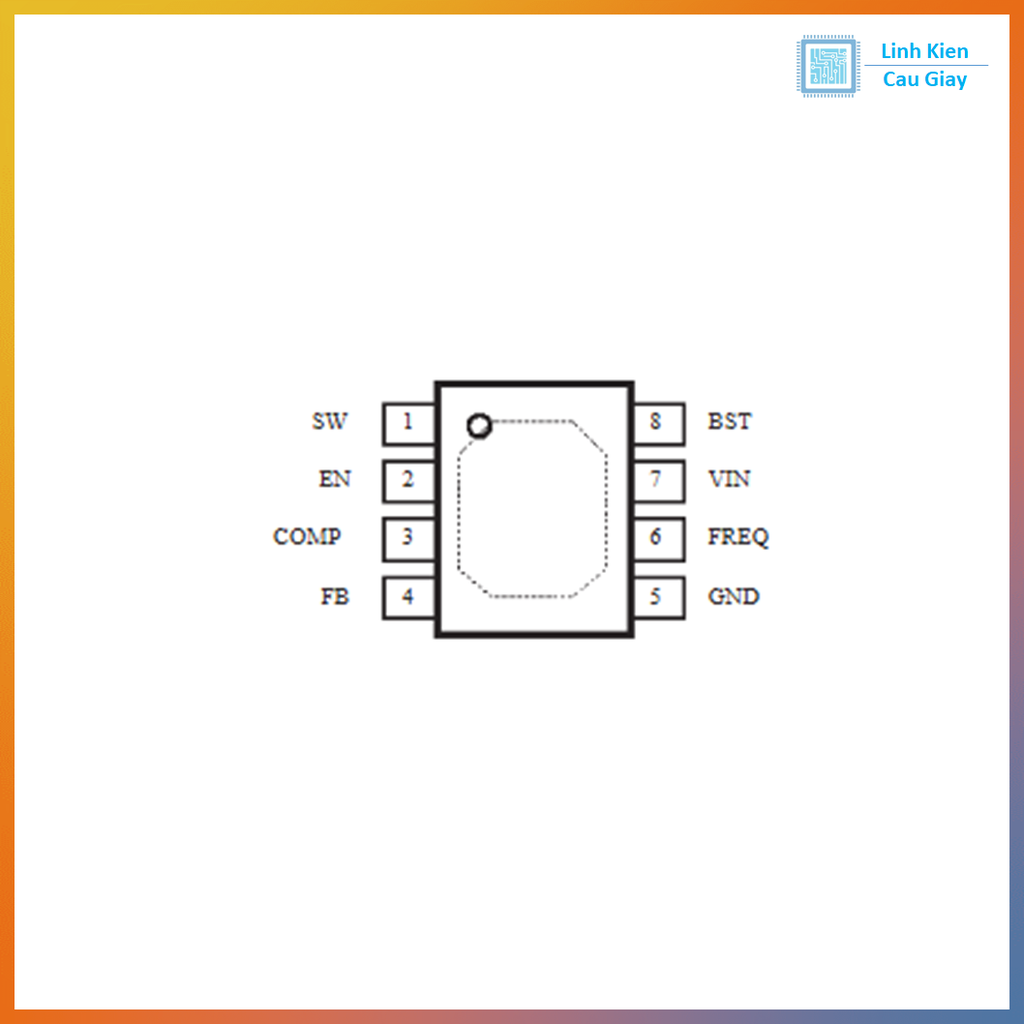 Linh kiện MP1584EN SMD SOP8