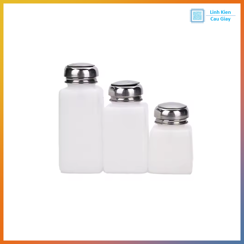 Lọ nhựa 200ml, đựng nước rửa mạch