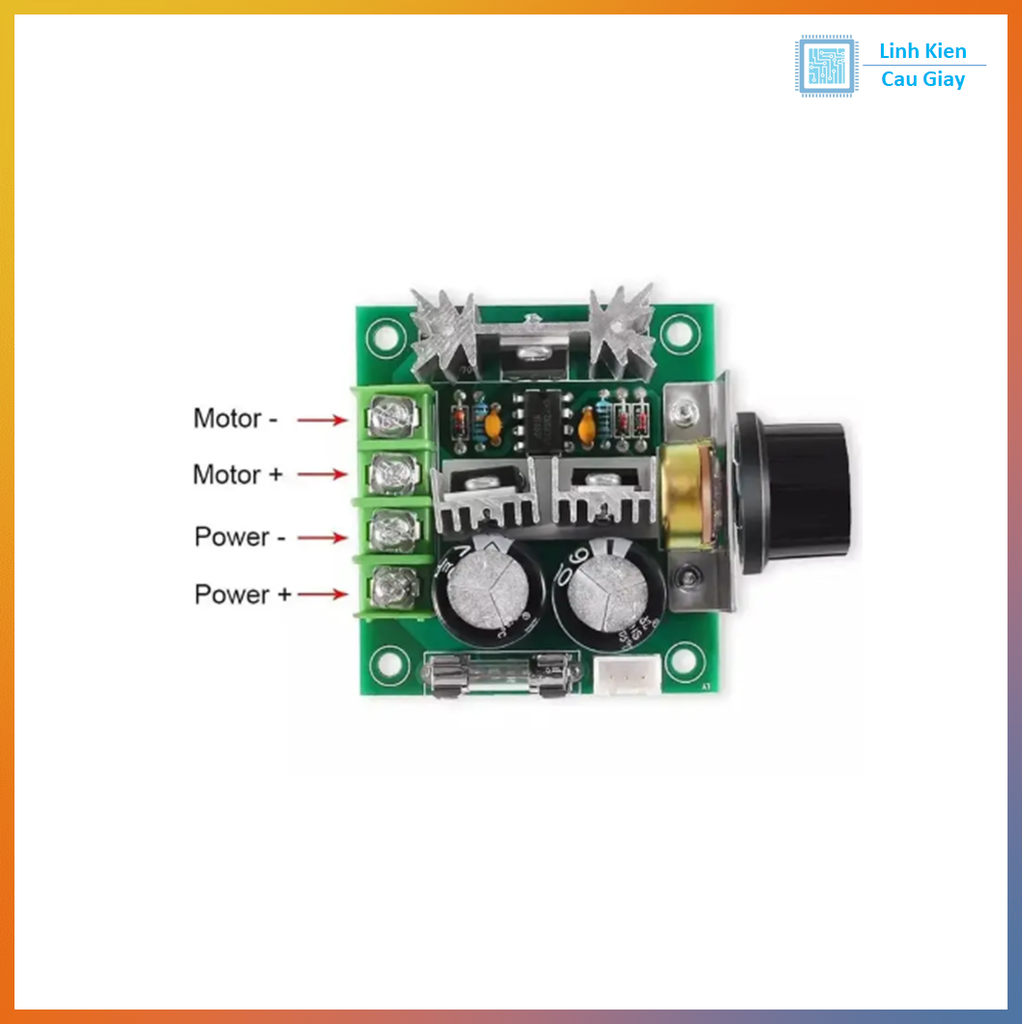 Module Điều Khiển Động Cơ DC12-40V 10A DK10
