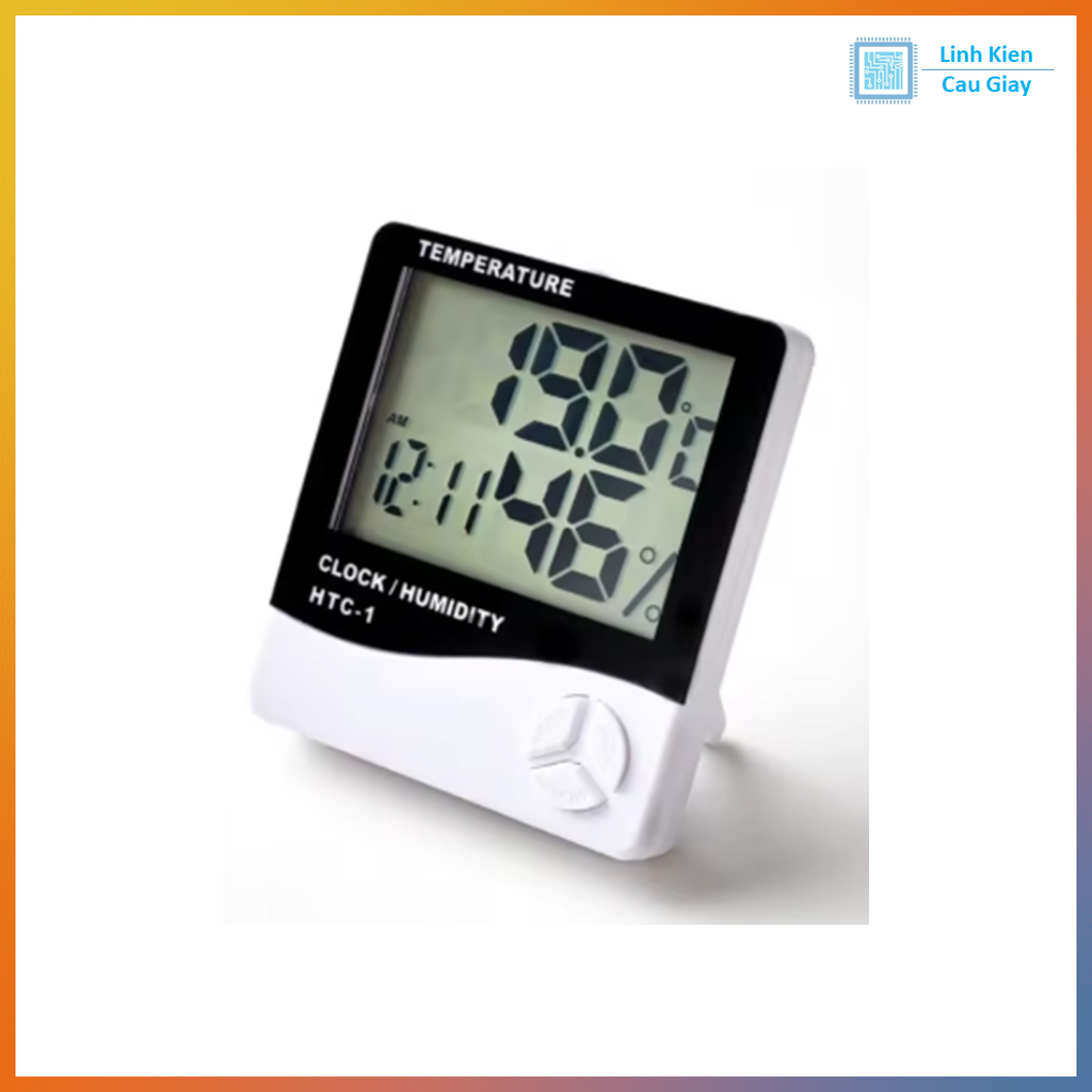 Đồng Hồ Đo Độ Ẩm Và Nhiệt Độ HTC-01