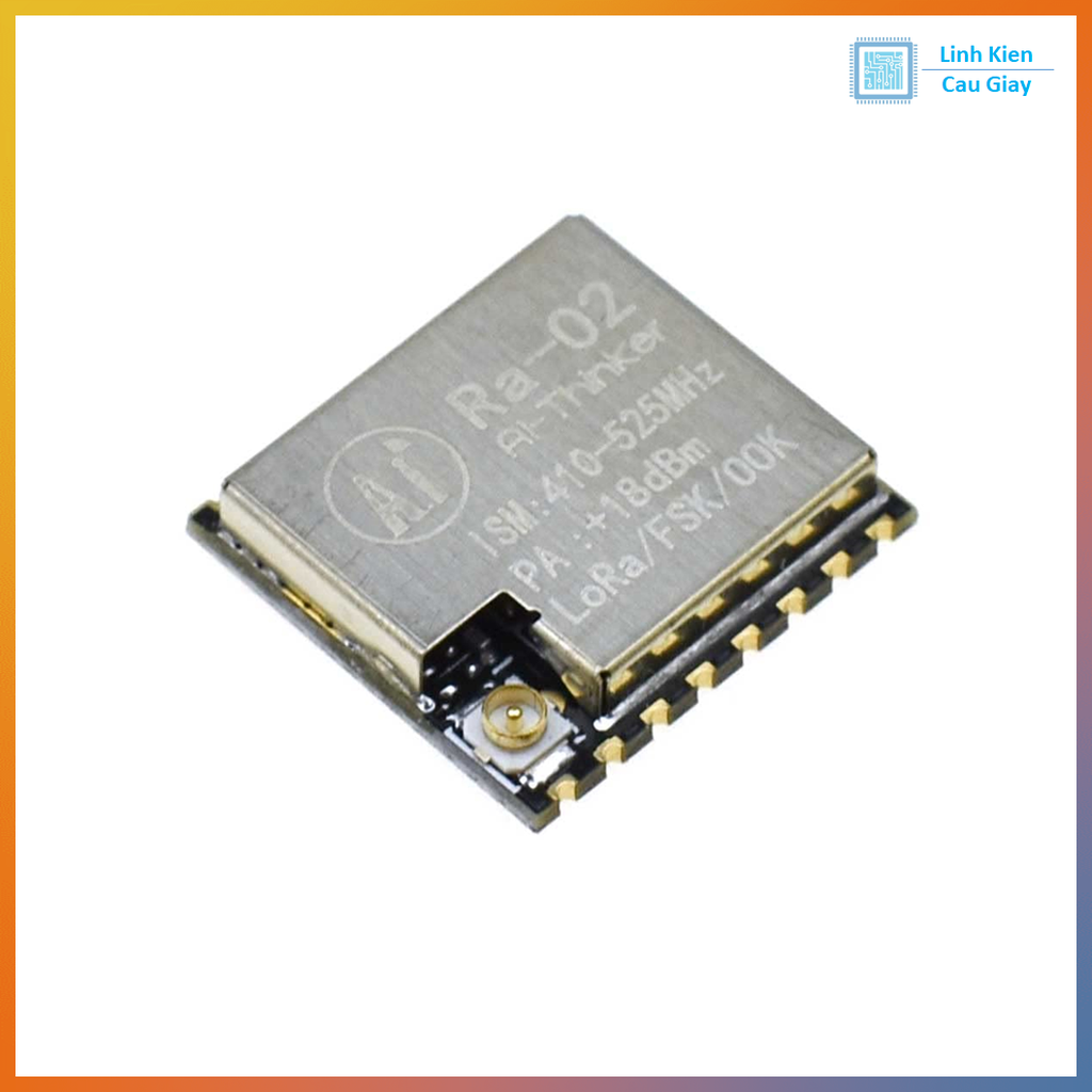 Mạch Thu Phát RF UART Lora SX1278 433Mhz Ra-02