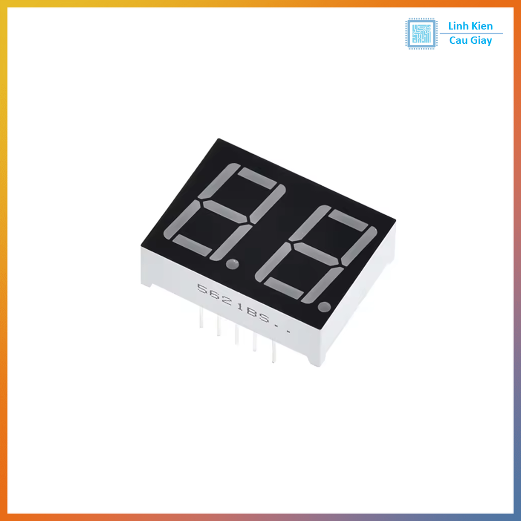 LED 7 Thanh 0.56inch Anot Chung - Sáng Đỏ