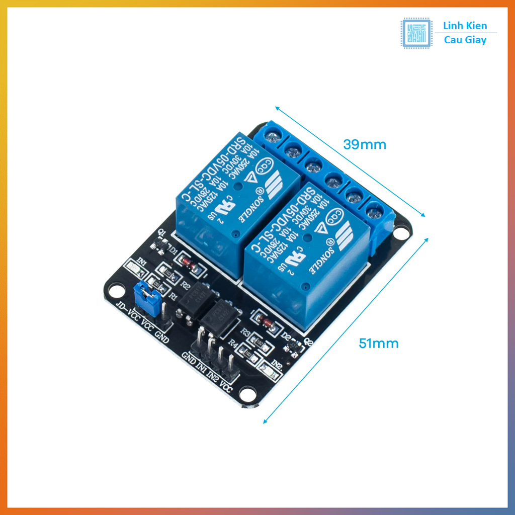 Module 1-2-4-8 Relay 5V