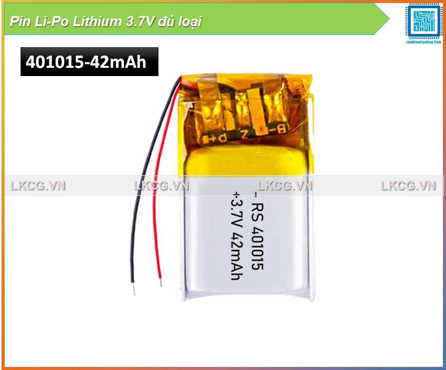 Pin Li-Po Lithium 3.7V đủ loại