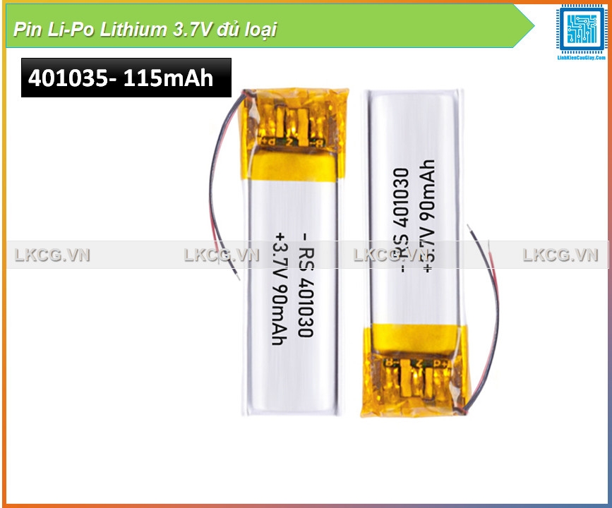 Pin Li-Po Lithium 3.7V đủ loại