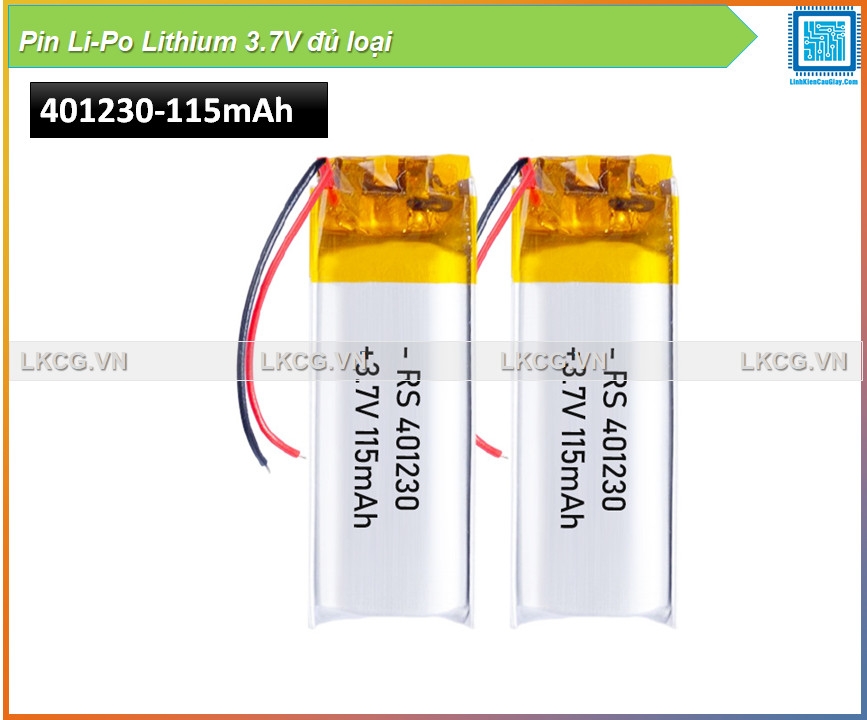Pin Li-Po Lithium 3.7V đủ loại