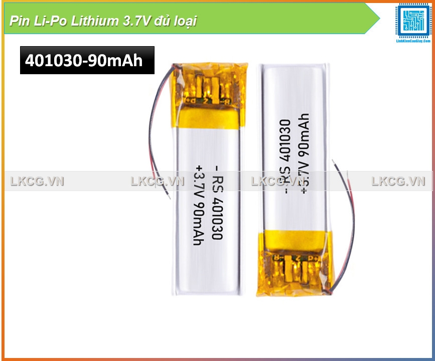 Pin Li-Po Lithium 3.7V đủ loại
