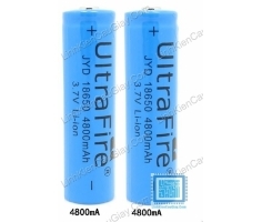 Pin UltraFire 18650 4800 và 6800mAH 3.7V (1 Viên)