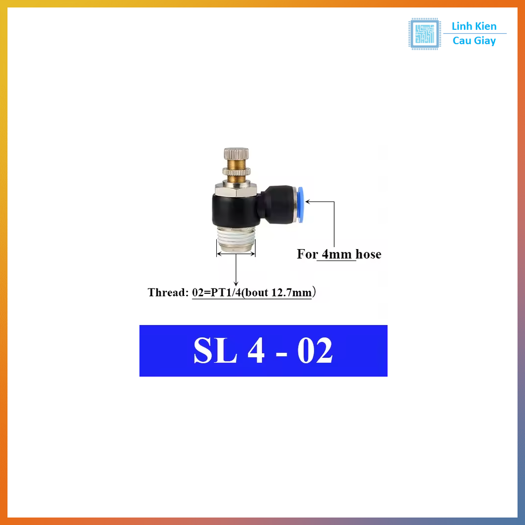 Van tiết lưu ống phi 4 (SL4)
