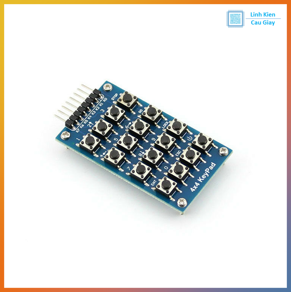 Keypad 4x4 DIP Phím Ma Trận