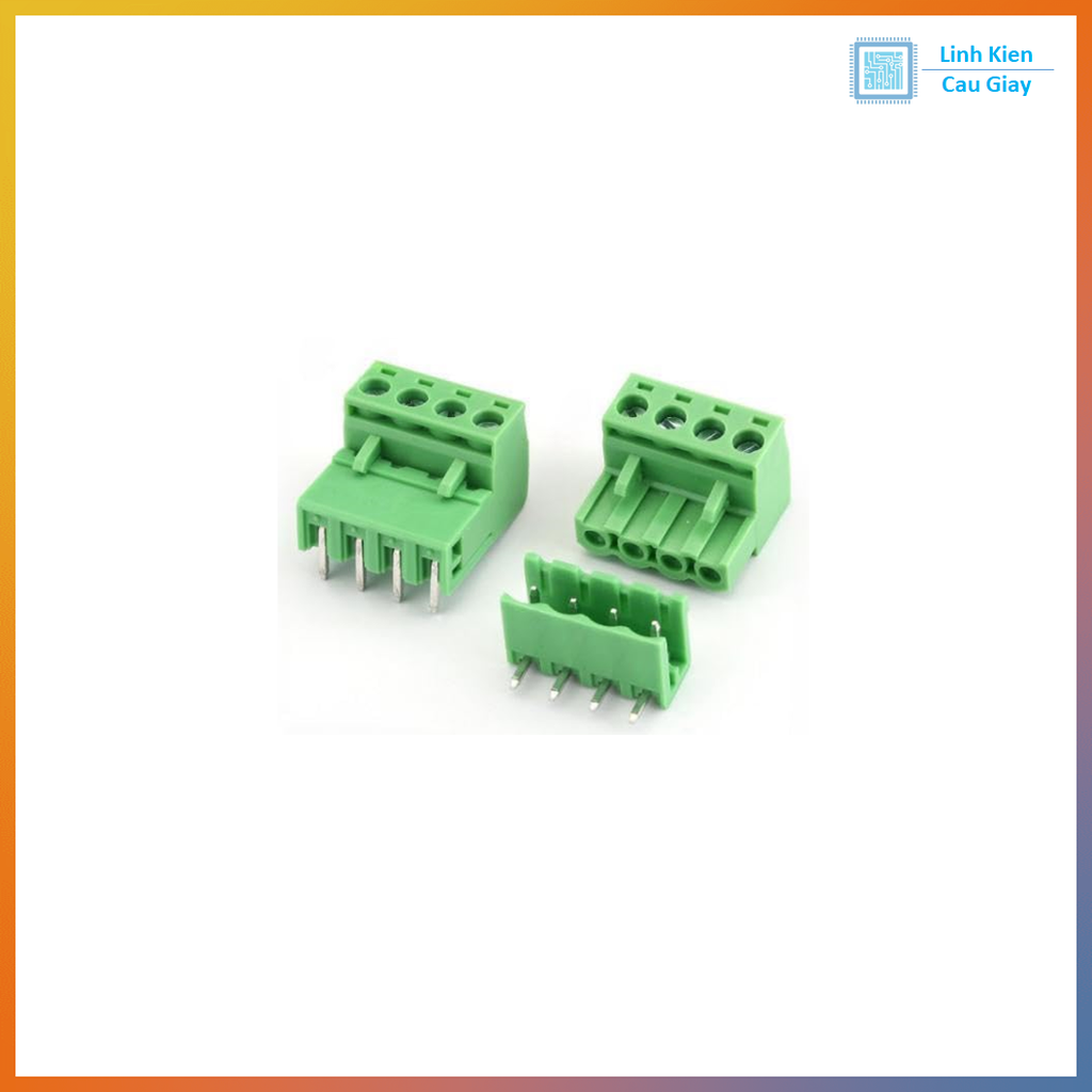 Connector 2EDG5.08 - 5.08MM ( Xanh Cong)