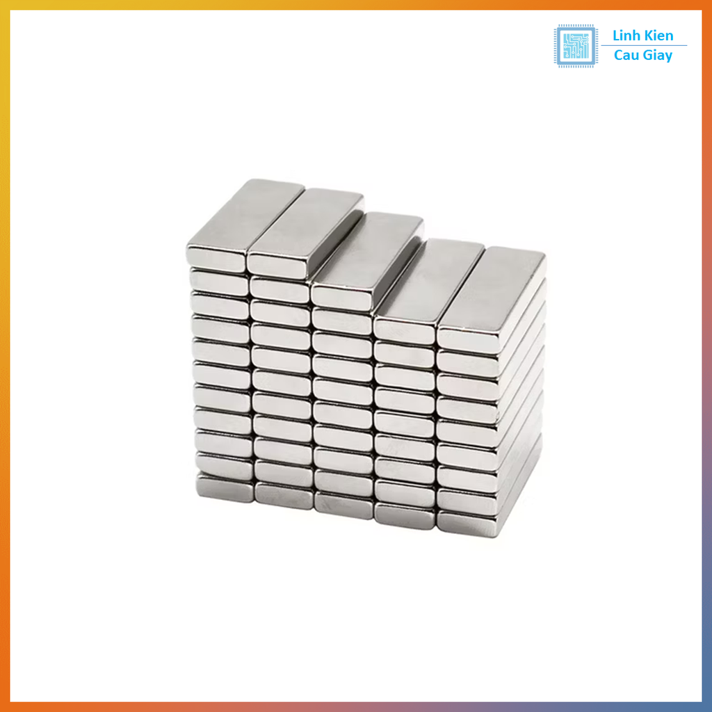 Nam châm chữ nhật đất hiếm nhiều kích thước