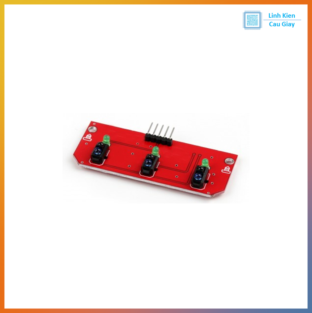 Module Cảm Biến Dò Đường 3 Kênh (3 Mắt IR)