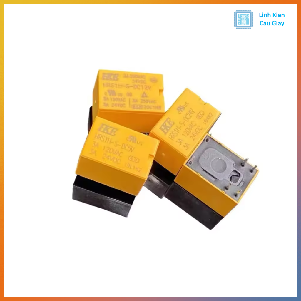 Relay VDC 3A 6 Chân HK4100F
