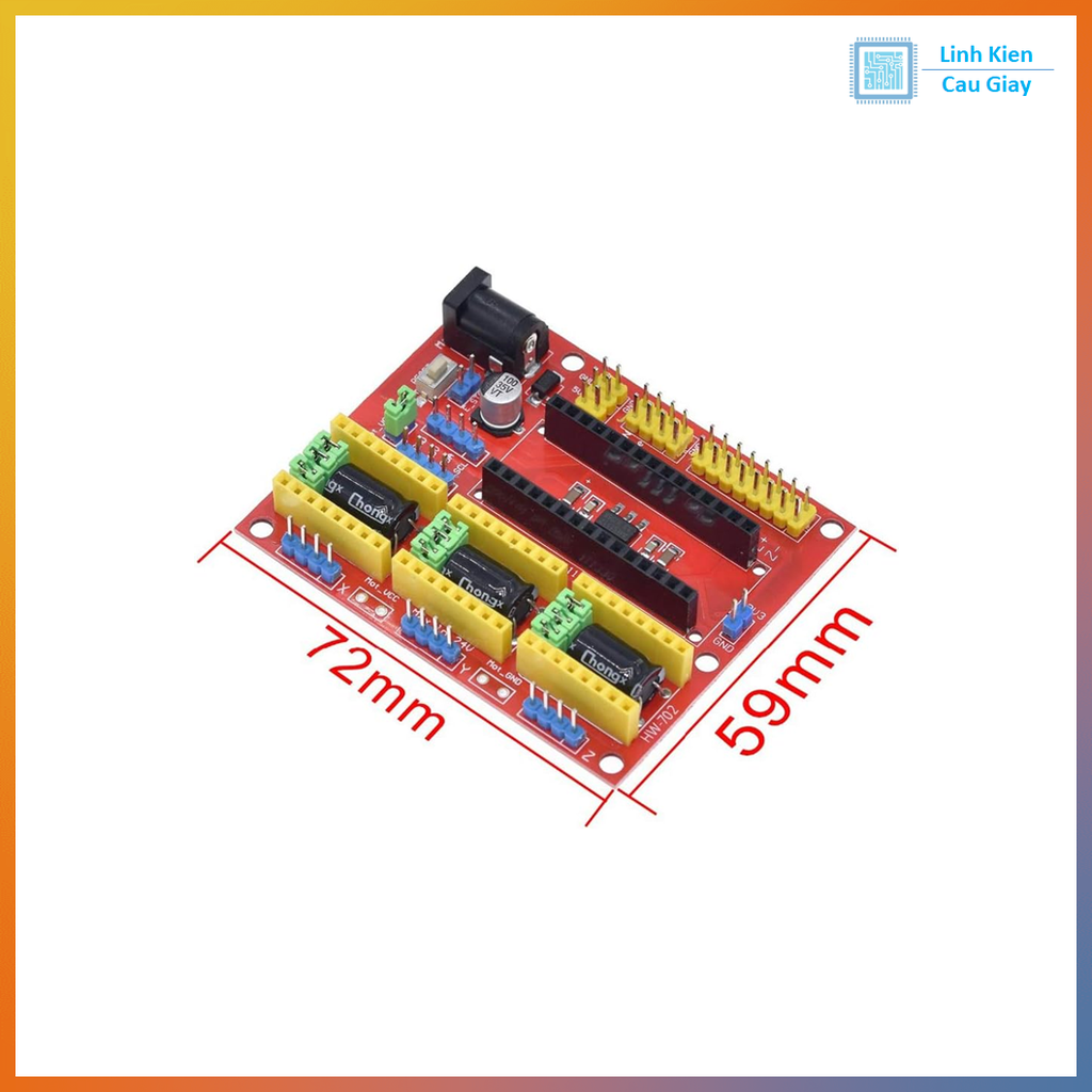 CNC Shield V4 điều khiển máy CNC mini