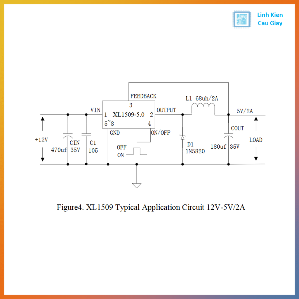Linh kiện XL1509-ADJ SMD SOP8