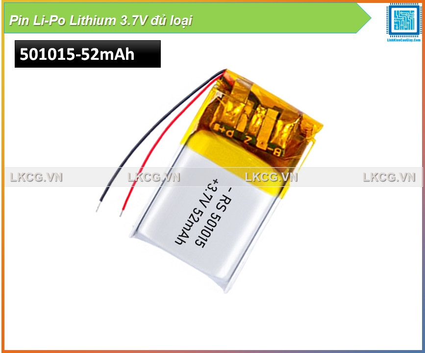 Pin Li-Po Lithium 3.7V đủ loại