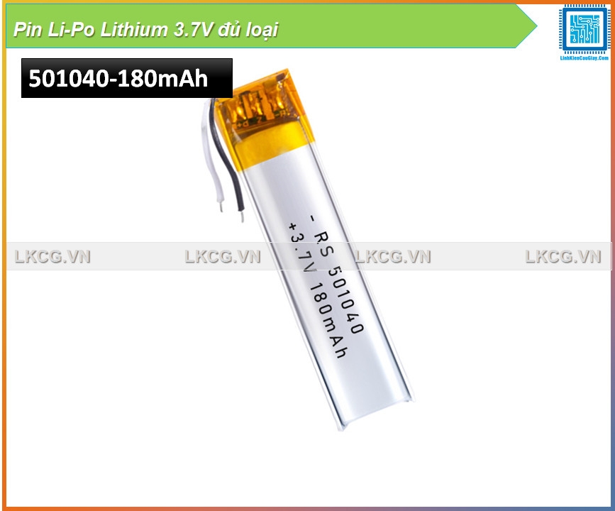 Pin Li-Po Lithium 3.7V đủ loại