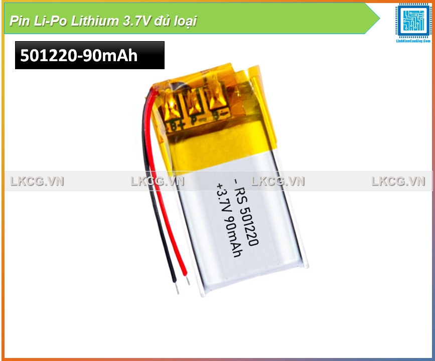 Pin Li-Po Lithium 3.7V đủ loại