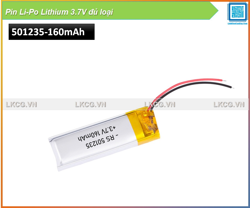 Pin Li-Po Lithium 3.7V đủ loại