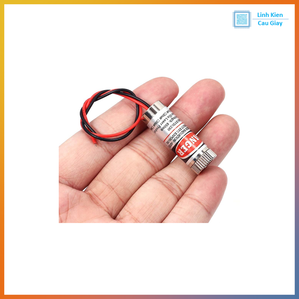 Đầu phát laser 5mW màu đỏ Dấu Cộng