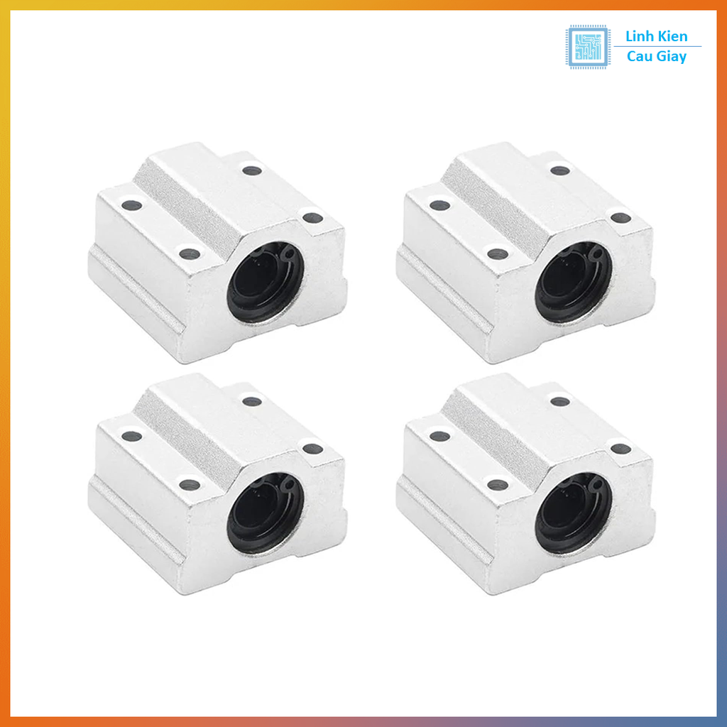 Ổ bi trượt ngắn SCS6UU SCS8UU SCS10UU SCS12UU SCS16UU SCS20UU