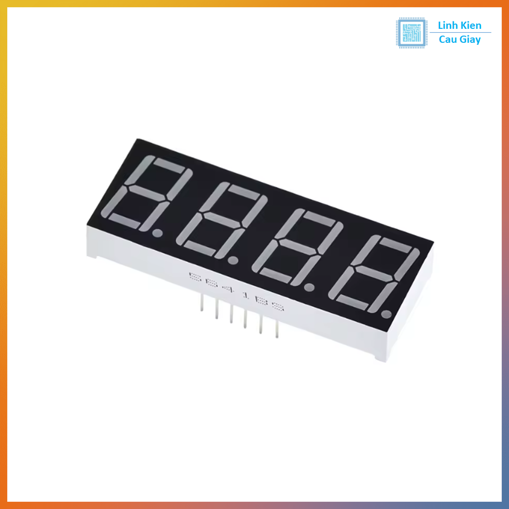 LED 7 Thanh 0.56inch Anot Chung - Sáng Đỏ
